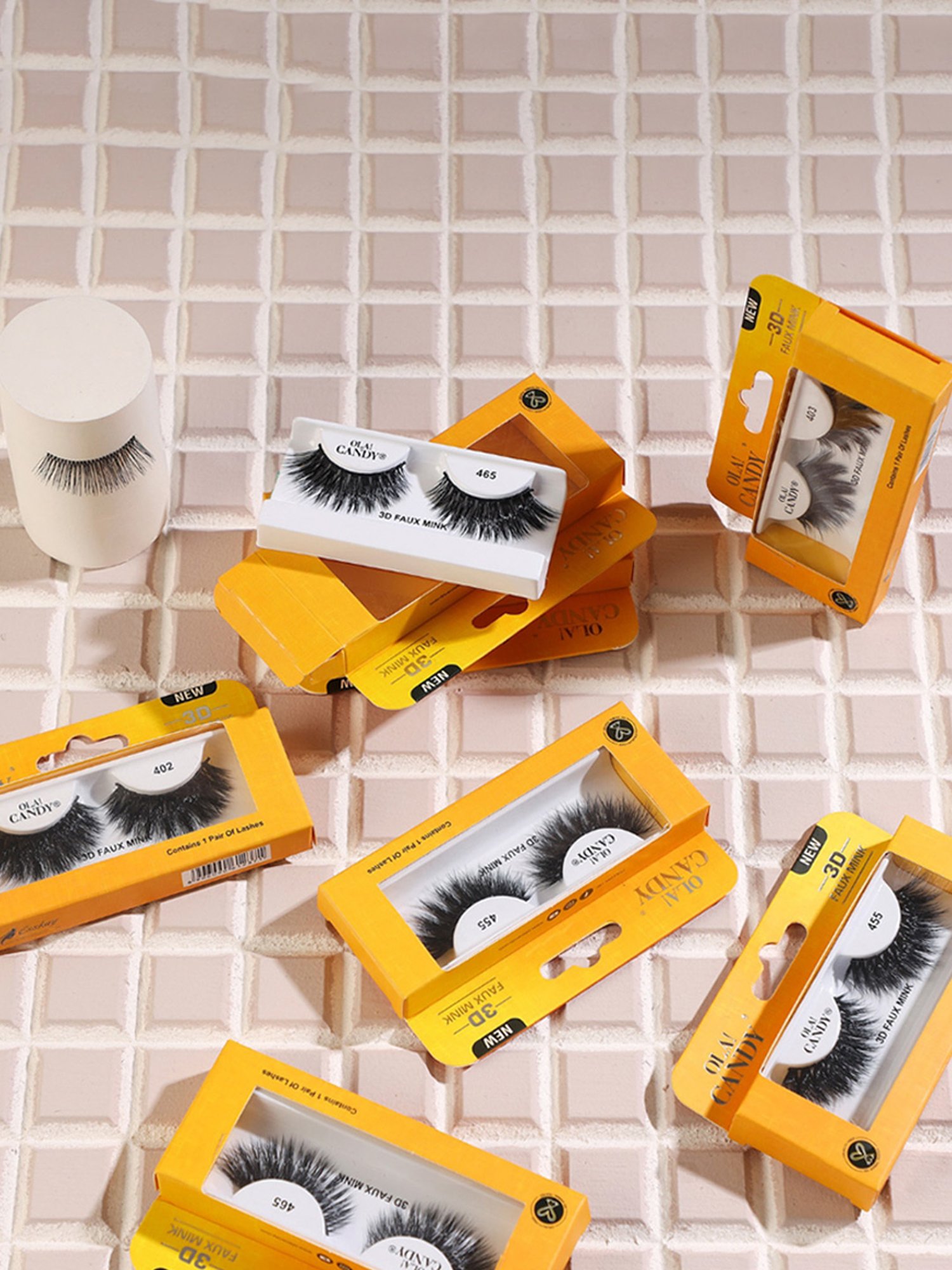 Ola! Candy 3D Faux Mink False Eyelashes - 465