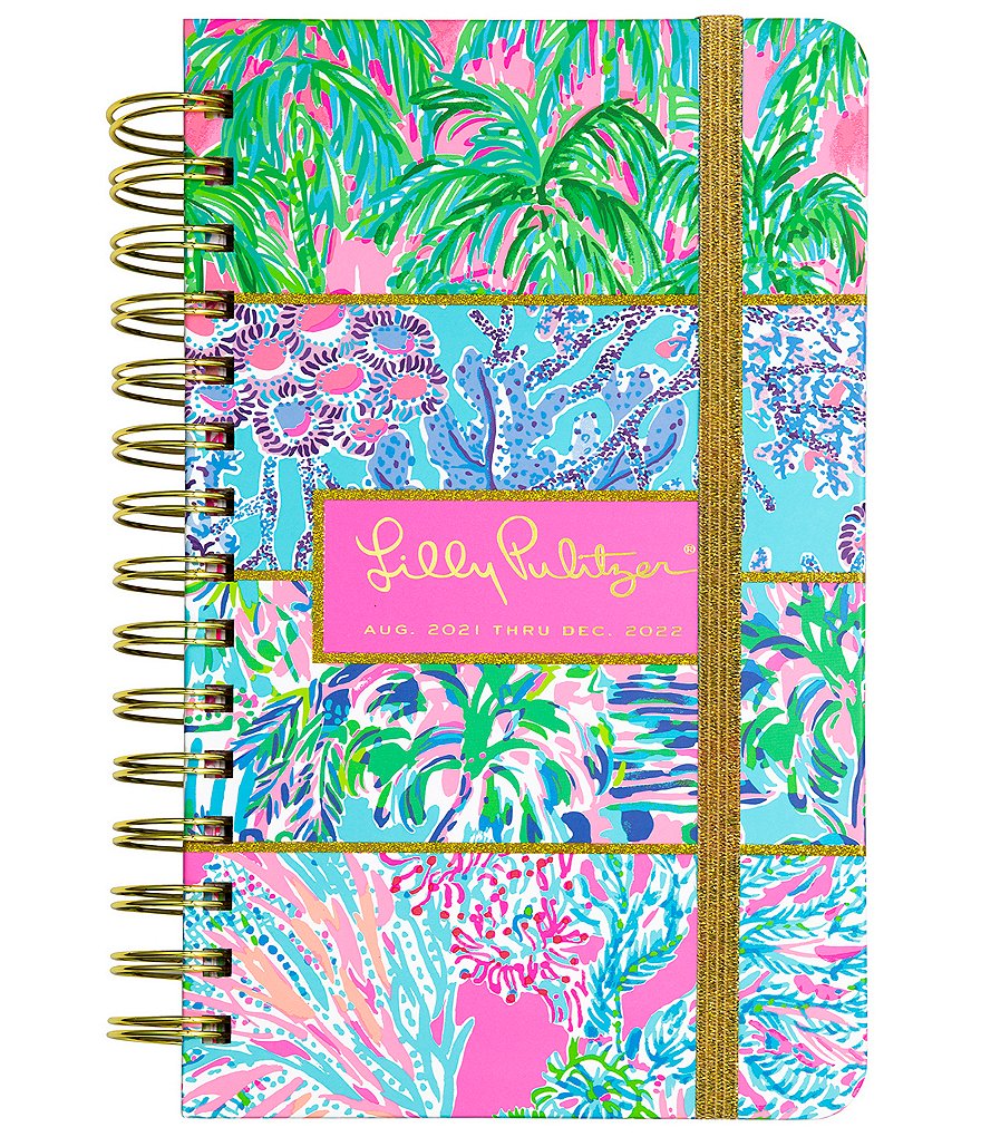 Lilly Pulitzer Cabana Cocktail 17 Month Large Agenda