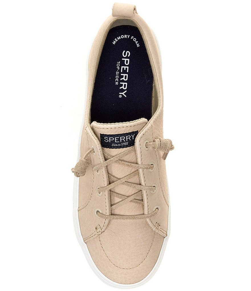 Sperry Women's Crest Vibe Leather Platform Sneakers