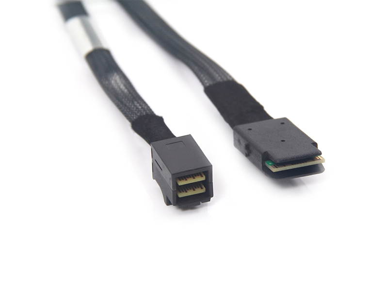 Internal Mini SAS HD SFF-8643 to Mini SAS SFF-8087 Cable, 0.5-Meter(1.6ft),2 Pack
