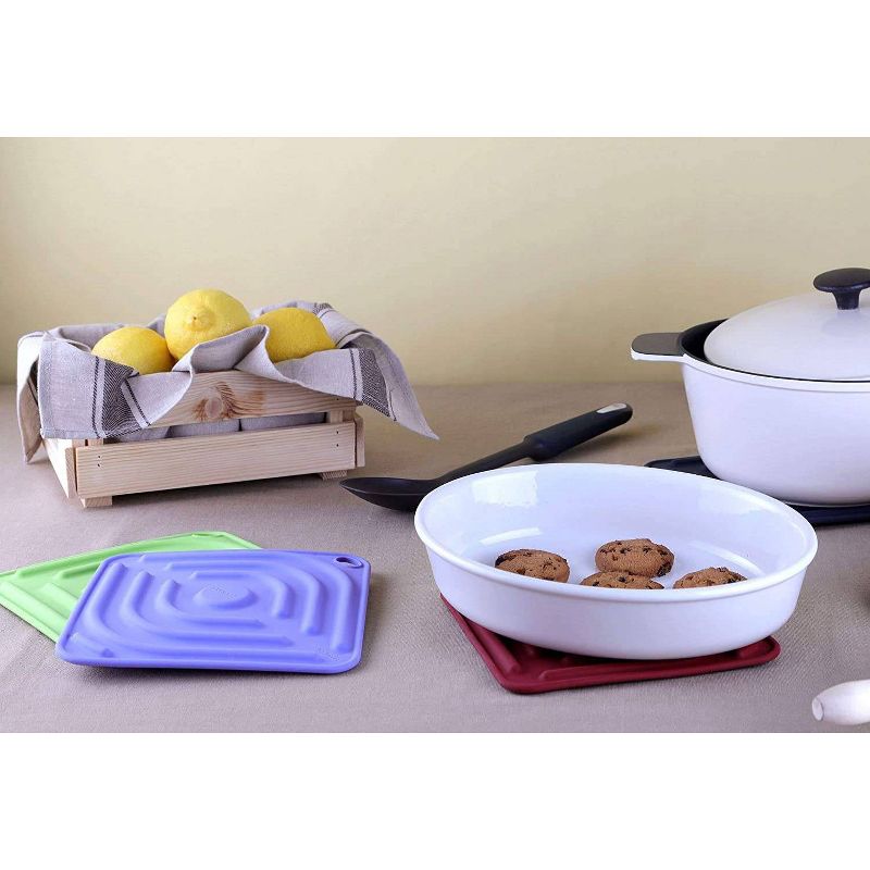 Cookduo Grab & Grip Pot Holder/Trivet - Red