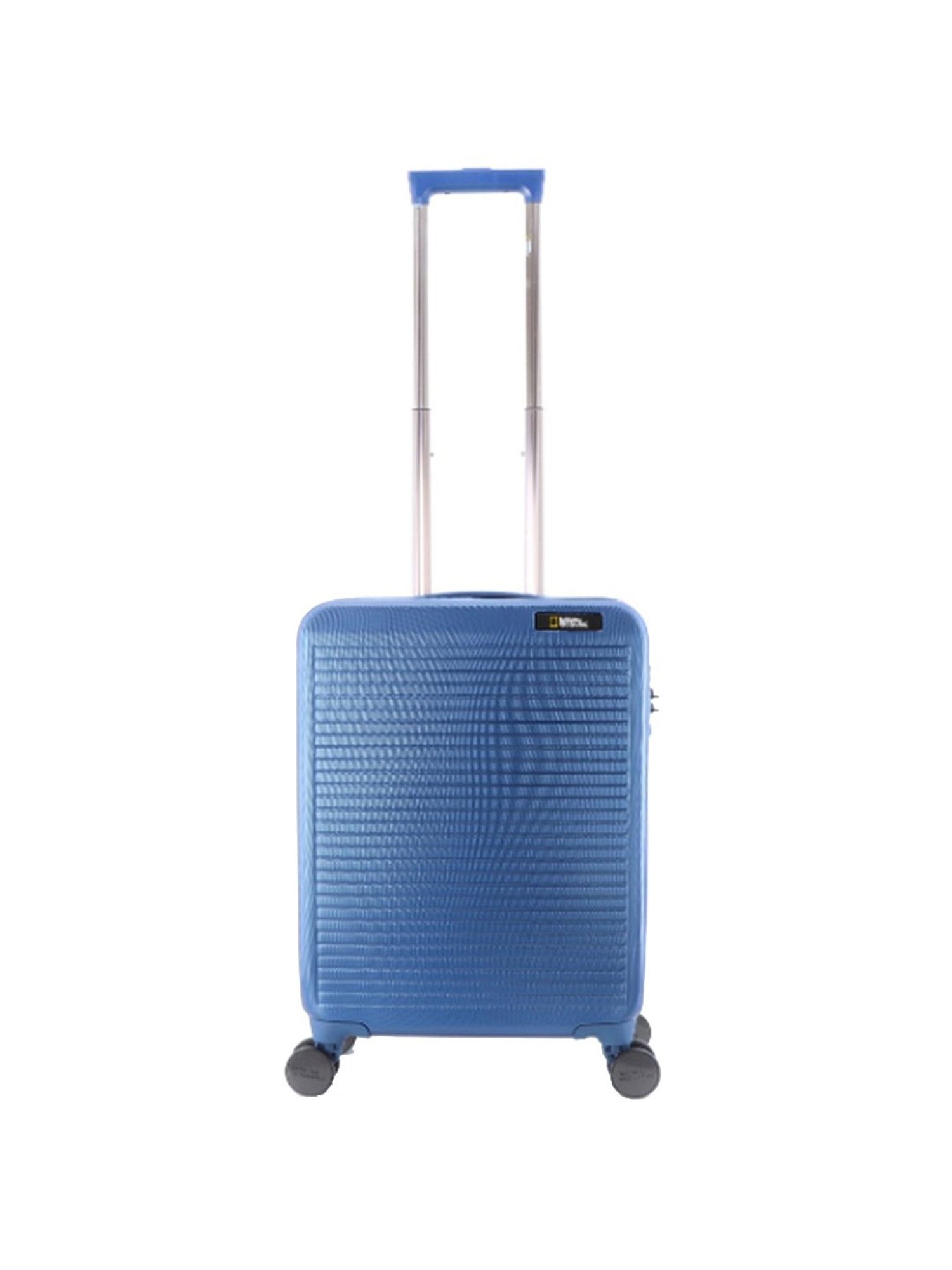National Geographic Pulse Blue Small Hard Check In Trolley - 20 Inch