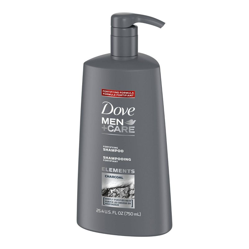 Dove Men + Care Elements Charcoal Fortifying Deep Cleanse Shampoo - 25.4 fl oz