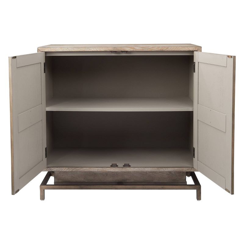 Haven Storage Cabinet Driftwood - OSP Home Furnishings