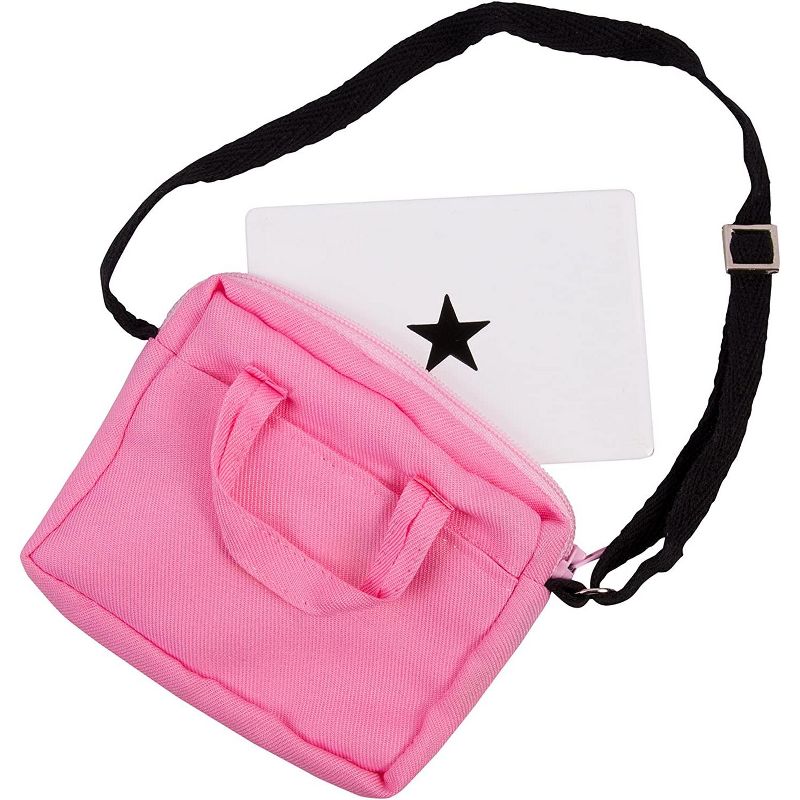 Dress Along Dolly Metal Laptop Computer with Carrying Bag for American Girl Doll