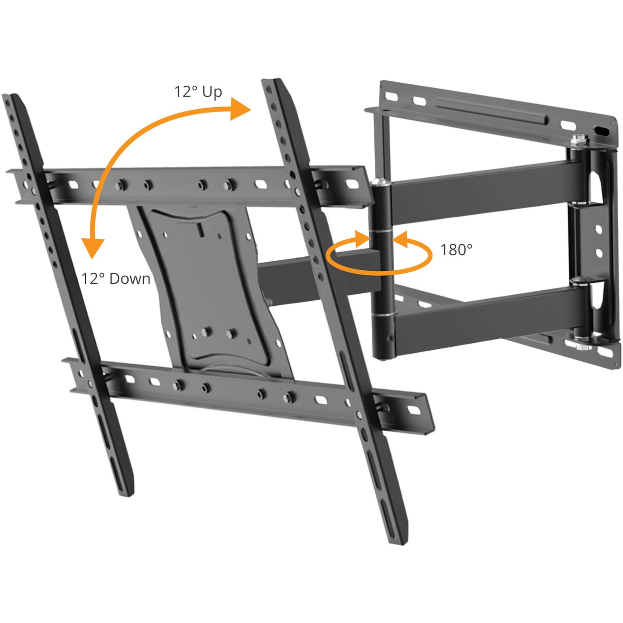 Full-Motion Articulating, Tilt/Swivel, Universal Wall Mount Kit for 19" to 84" TVs with HDMI Cable