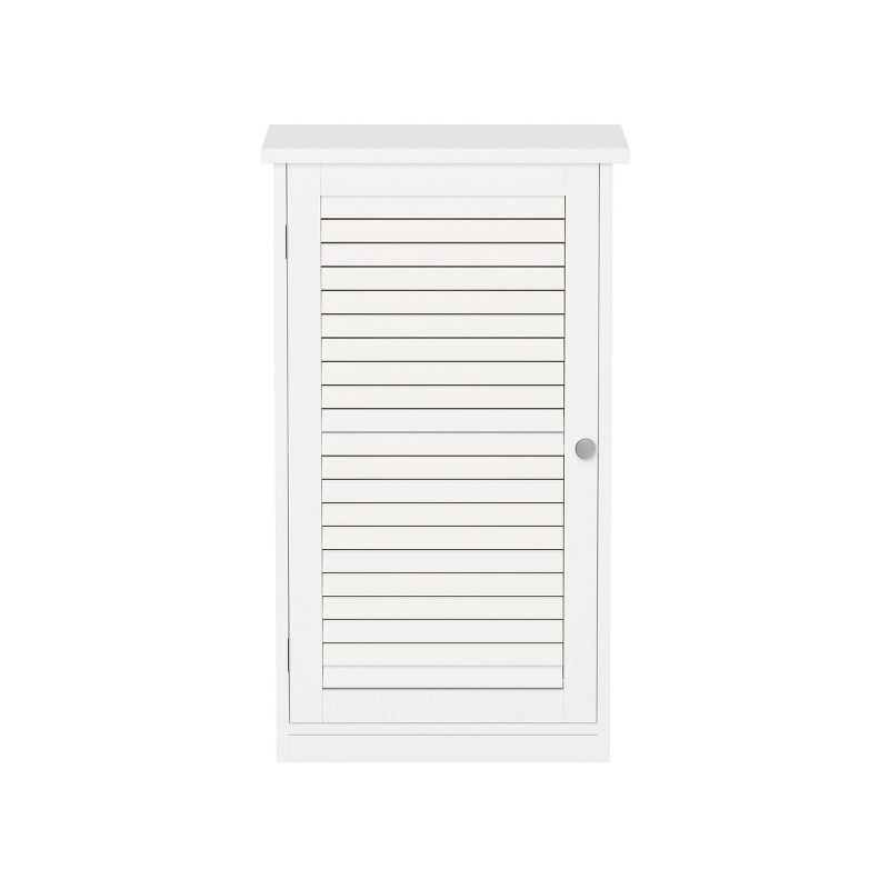 Freestanding Bathroom Linen Cabinet White - Hastings Home