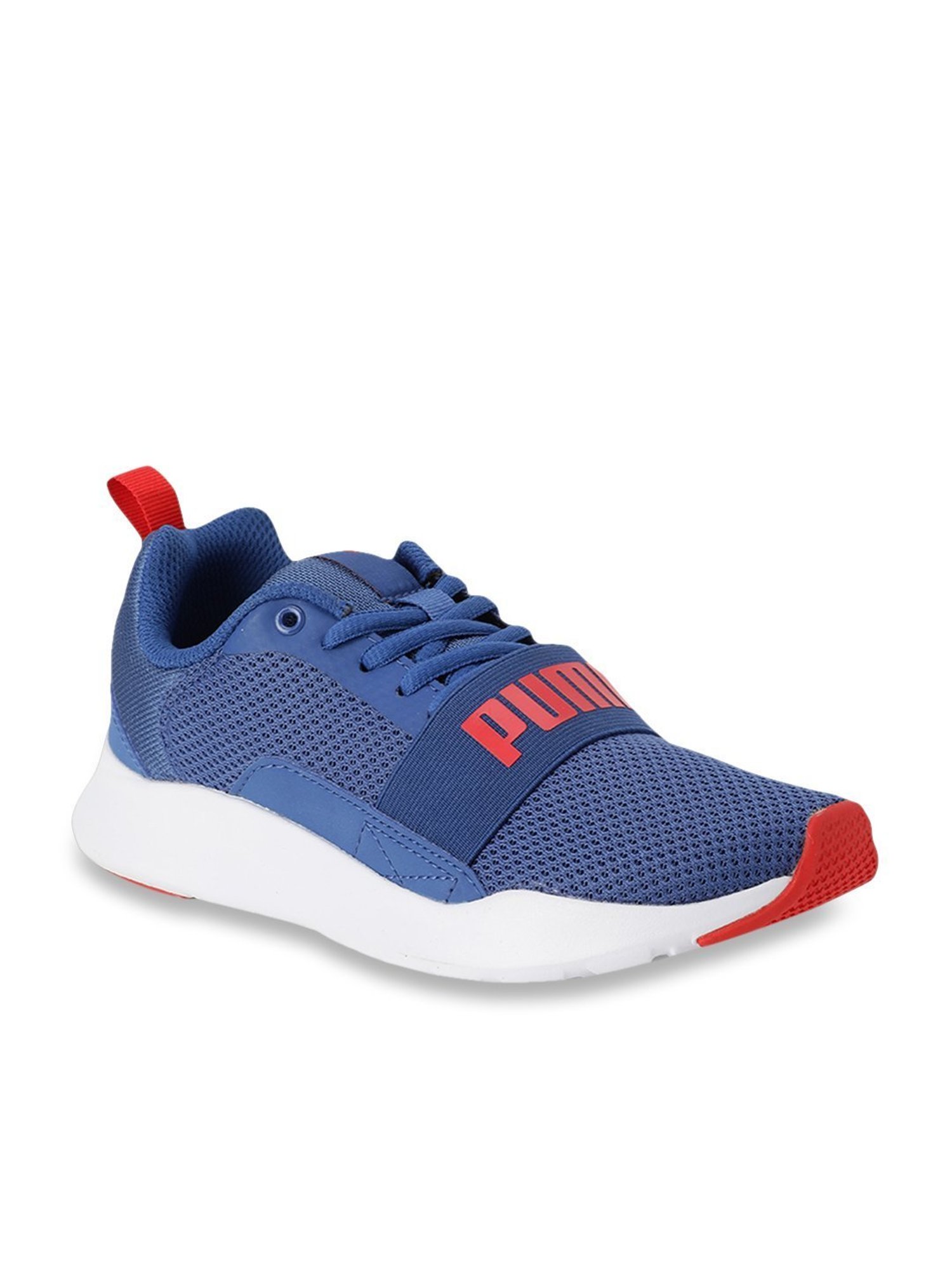 Puma Kids Wired Jr Blue Running Shoes
