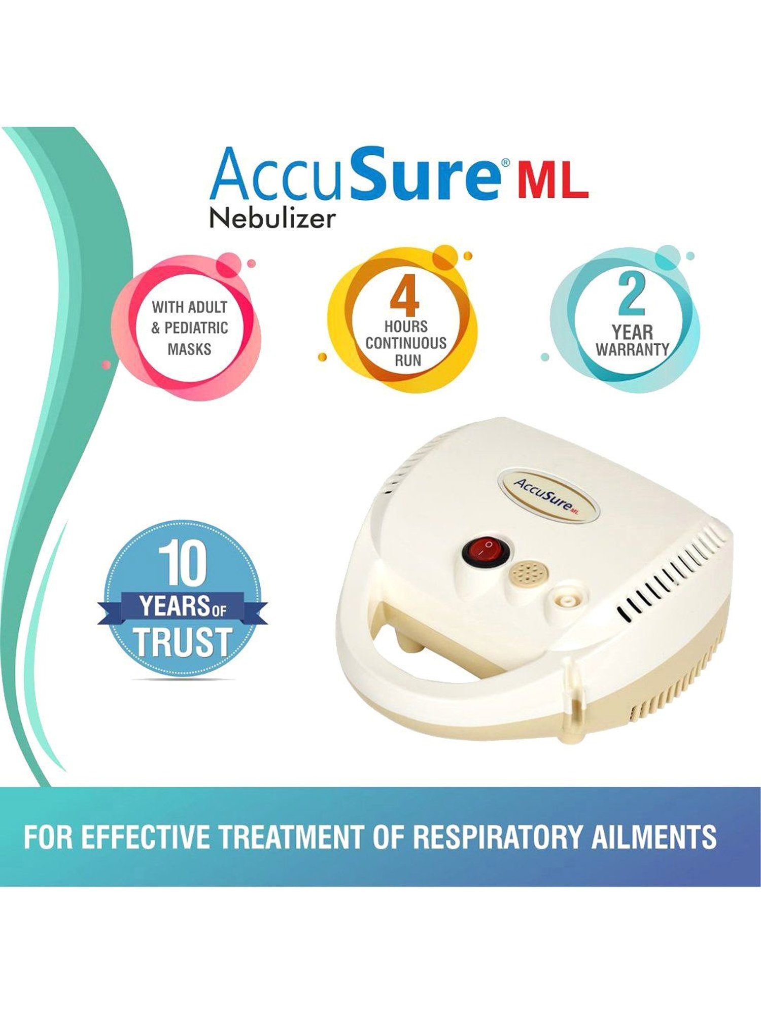 Magnum Flat Fold Duckbill NIOSH Certified N95 Mask (Pack of 1, White)