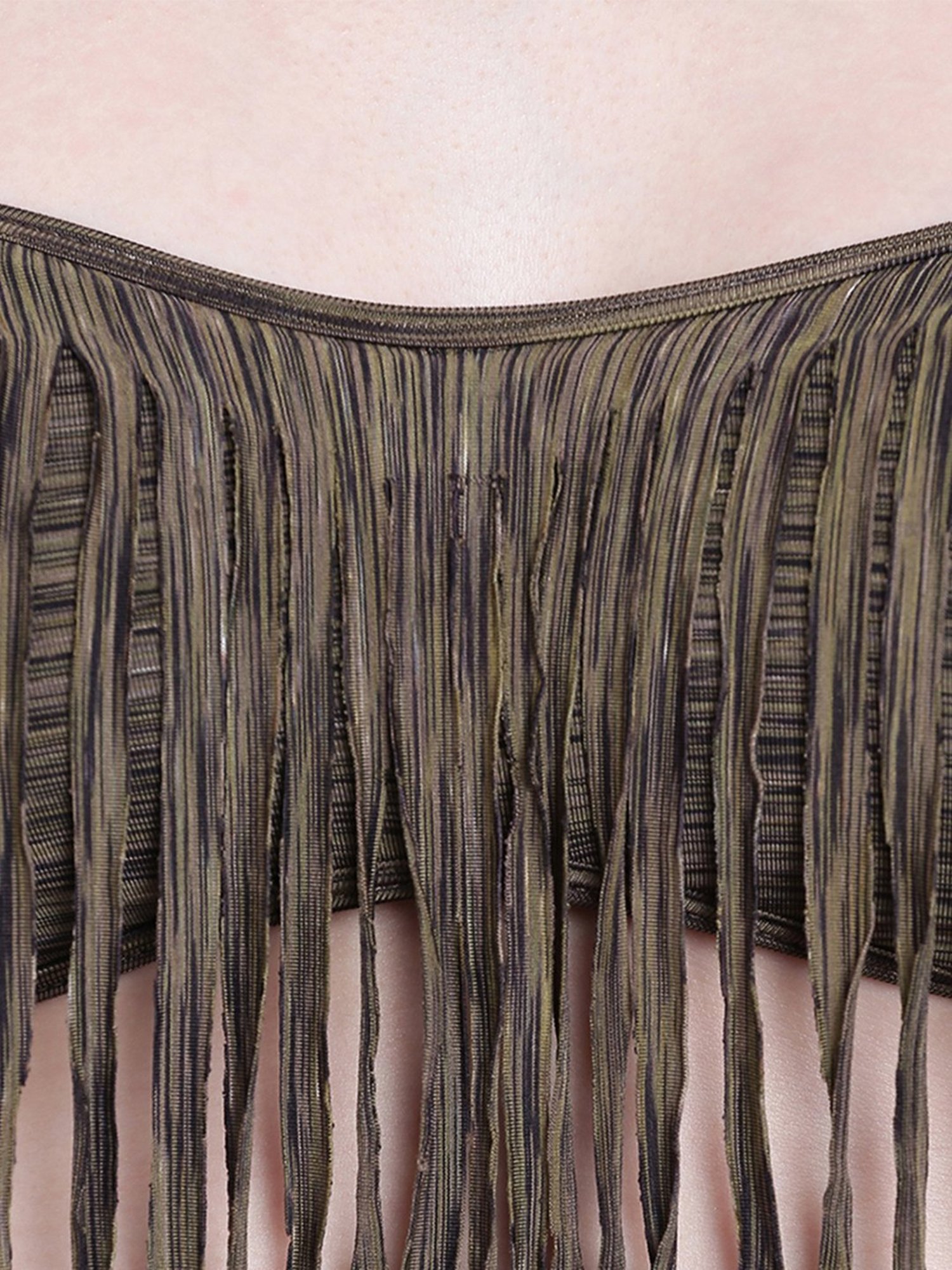 La Intimo Green Non Wired Padded Full Coverage Bra