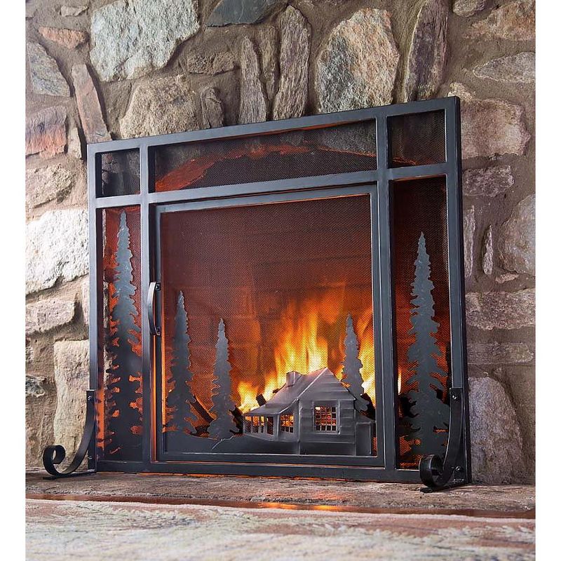 ClassicFlame 39-In LED Builders Electric Firebox with Swinging Doors - 39EB500GRS