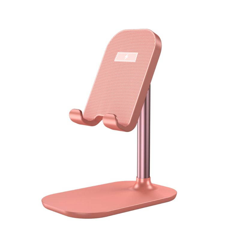 Telescopic Desktop Cellphone Stand Holder Folding Fast Wireless Charging Bracket