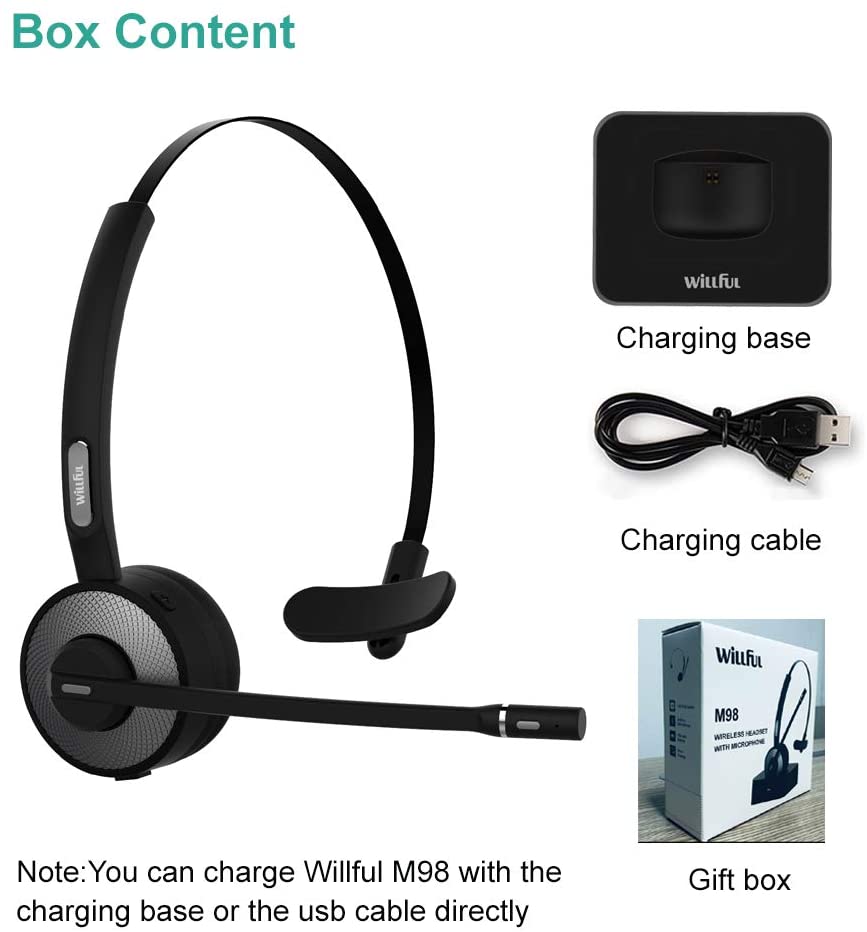 Headphone RADIGS RWM60U UHF Headset Wireless Microphone System,black