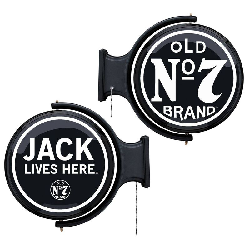 Jack Lives Here Rotating Pub Light Decorative Accent Sets - Jack Daniel's