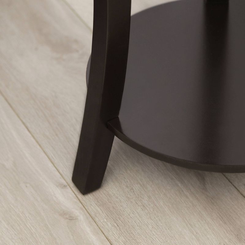 Taylor Wood End Table - Espresso - Abbyson Living