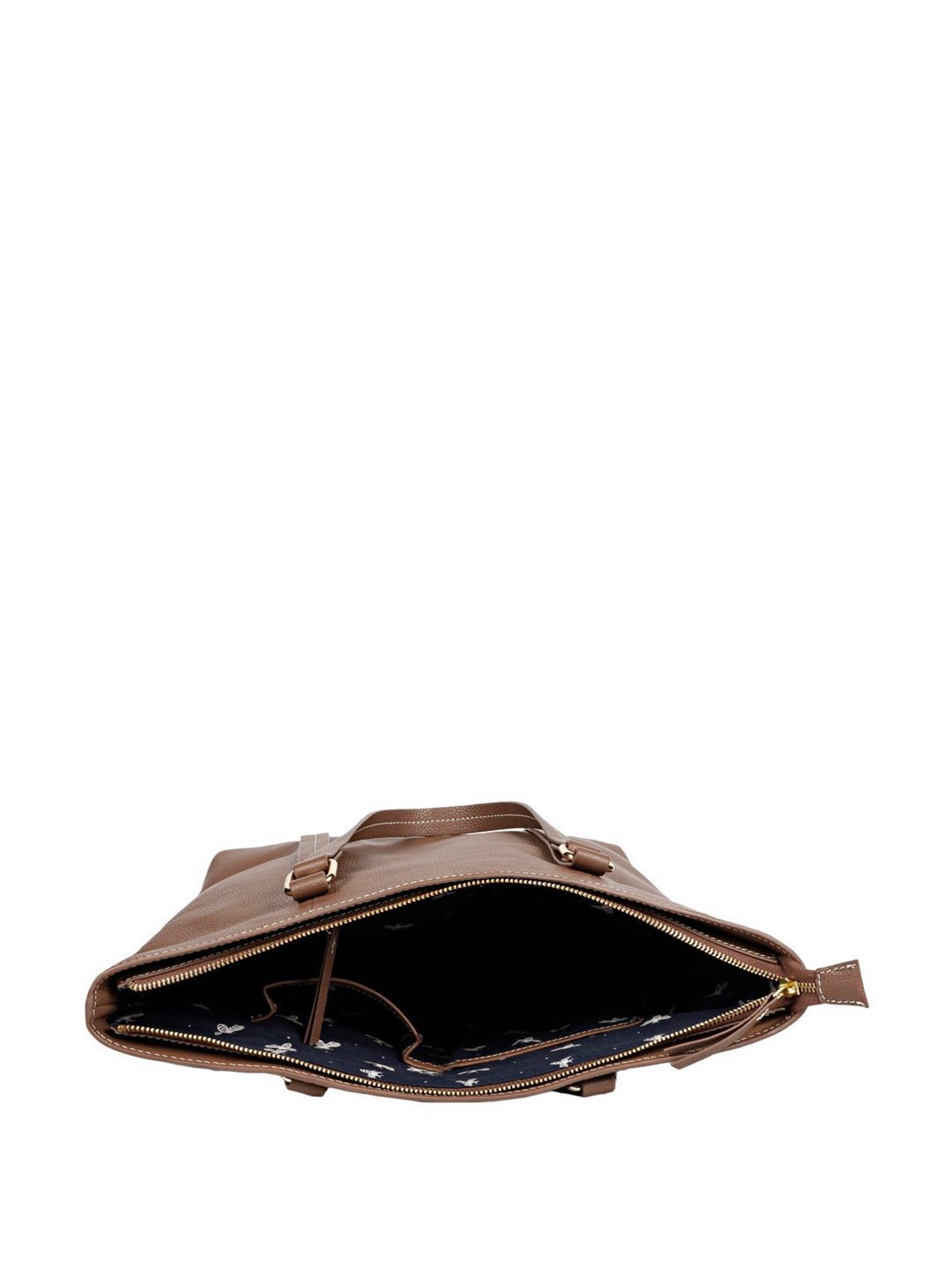 Favore Brown Solid Medium Totes