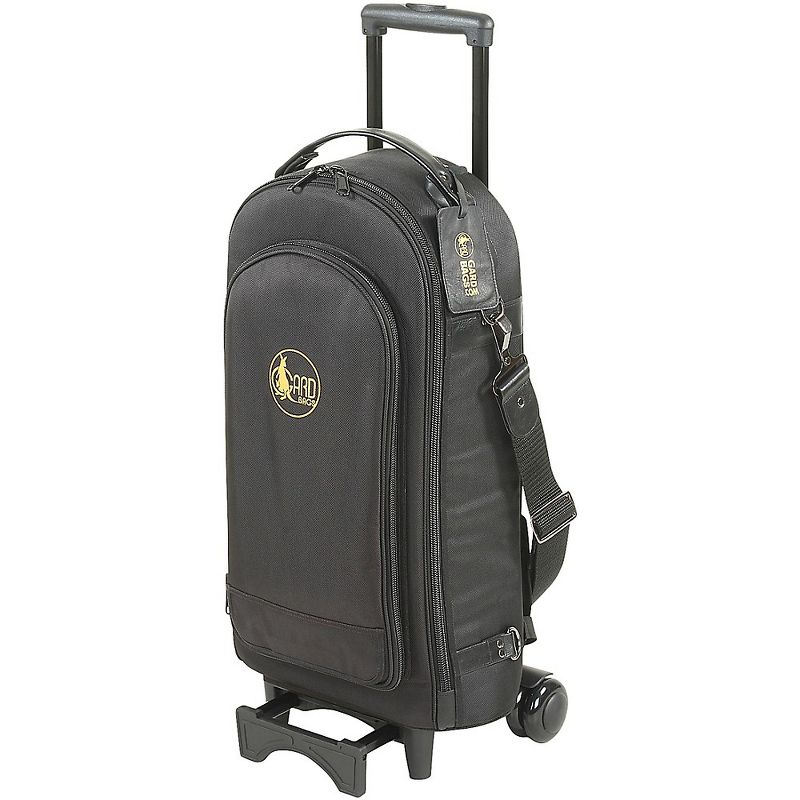 Gard Compact Triple Trumpet Wheelie Synthetic with Leather Trim