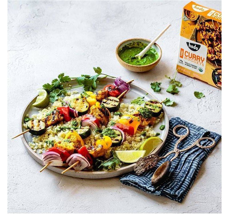 Hodo Plant-Based Organic Vegan Moroccan Tofu Cubes - 8oz