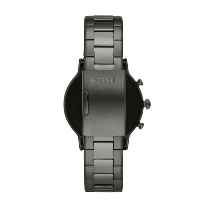 Fossil Gen 5 Smartwatch Carlyle HR 44mm - Smoke Stainless Steel