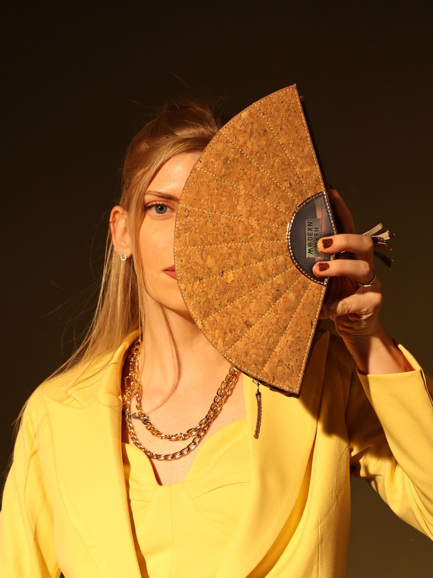 Modern Myth Multicolor Textured Medium Fan Cross Body Bag