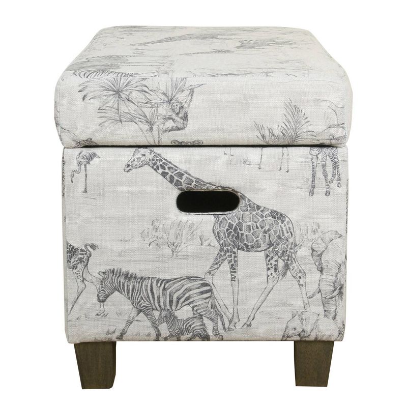 Kids' Jungle Storage Bench - HomePop