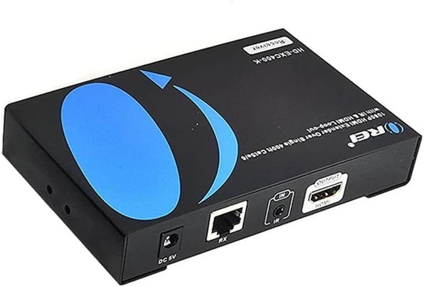 OREI HD-EXC400-RX HDMI Extender Over Single CAT5e/CAT6 Cable One To Many 1080P With IR Remote - Up To 400 Ft - ProLNK Technology