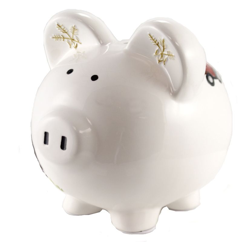 Bank 7.75" Barnyard Piggy Bank Horse Pig Cow Rooster  -  Decorative Banks