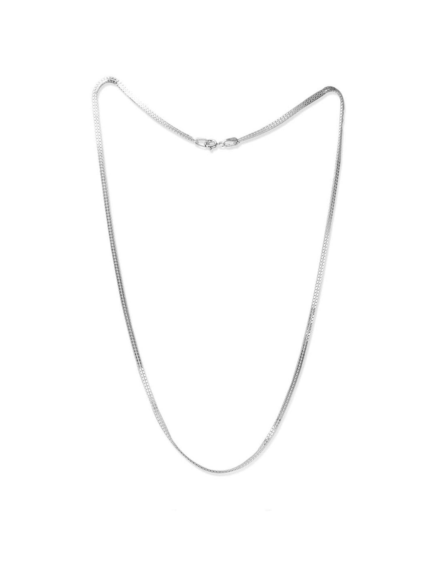 Taraash 92.5 Sterling Silver Chain