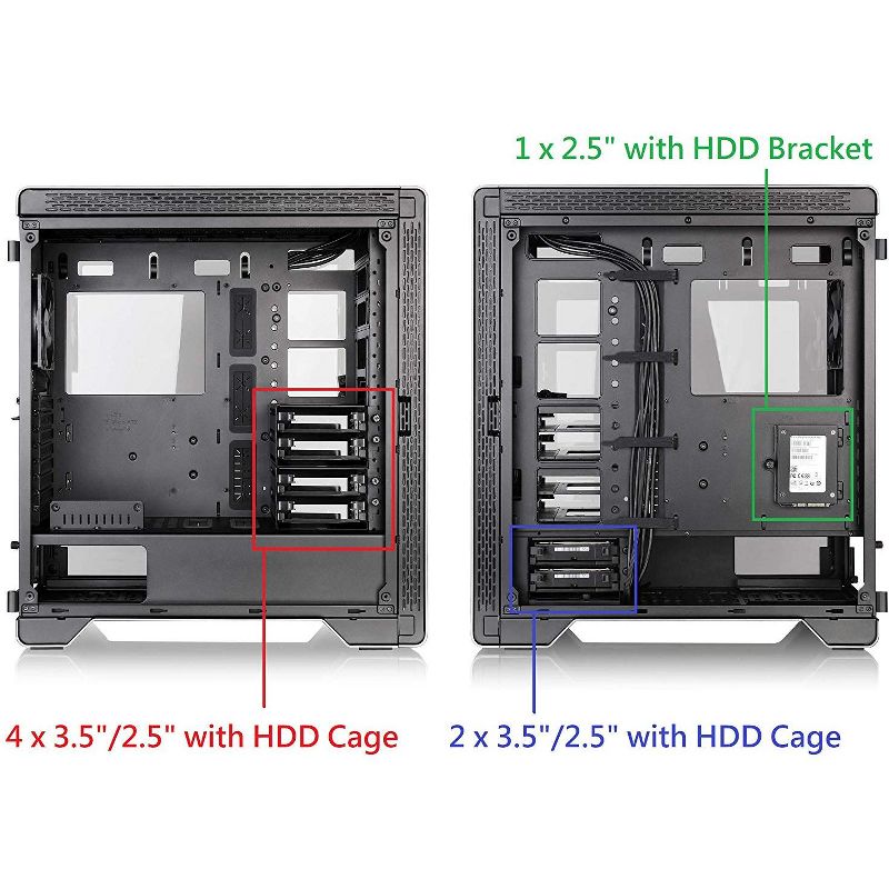 Fractal Design Node 202 Computer Case - Black - 2 x Bay - 1 x 450 W - Power Supply Installed - Mini ITX Motherboard Supported - 7.72 lb