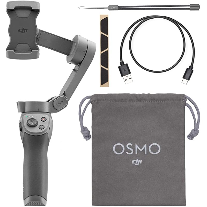 Osmo Mobile 3 Handheld Smartphone Foldable Camera Gimbal Stabilizer - CP.OS.00000022.01