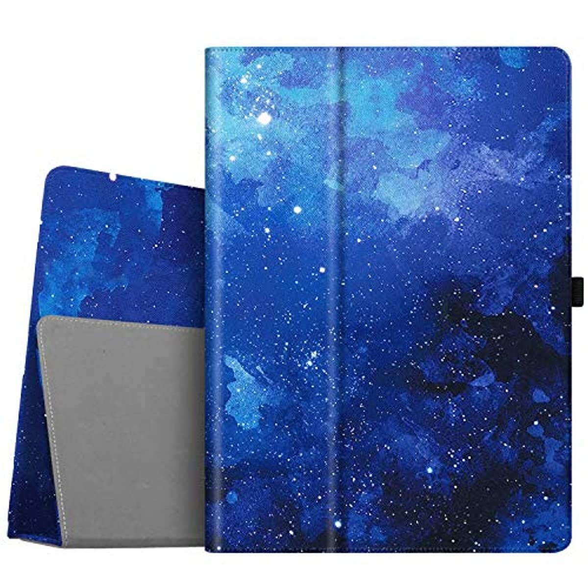 Fintie Folio Case for iPad Pro 12.9 (2nd Gen) 2017 / iPad Pro 12.9 (1st Gen) 2015 - [Corner Protection] Premium PU Leather Smart Stand Protective Cover with Auto Sleep/Wake (Starry Sky)