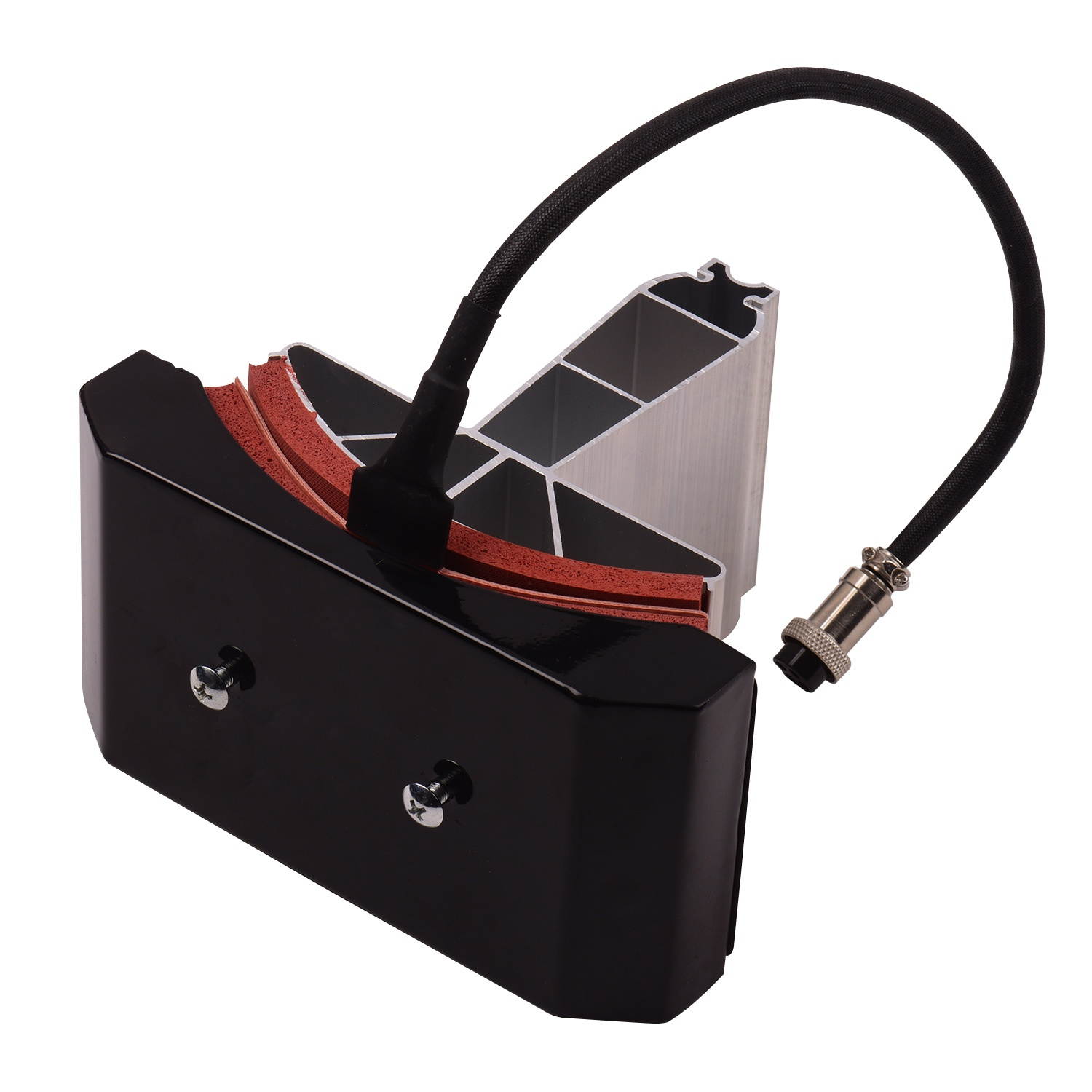 Aibecy Hat Cap Press Mat Pad Heating Transfer Attachment Silica Gel 5.5x3 Inch 220V for Heat Press Machine Hat Heating Machine