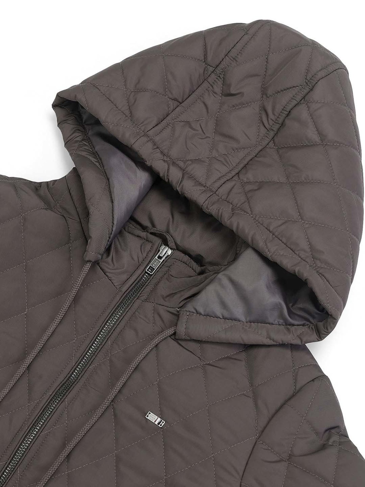 U.S. Polo Assn. Brown Regular Fit Quilted Jacket