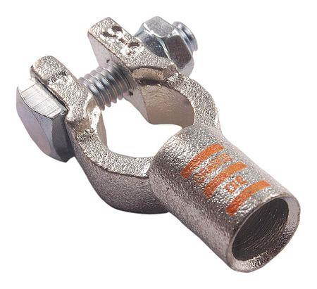 WESTWARD 23PC80 Straight Battery Terminal,2/0ga,Orng,PK5