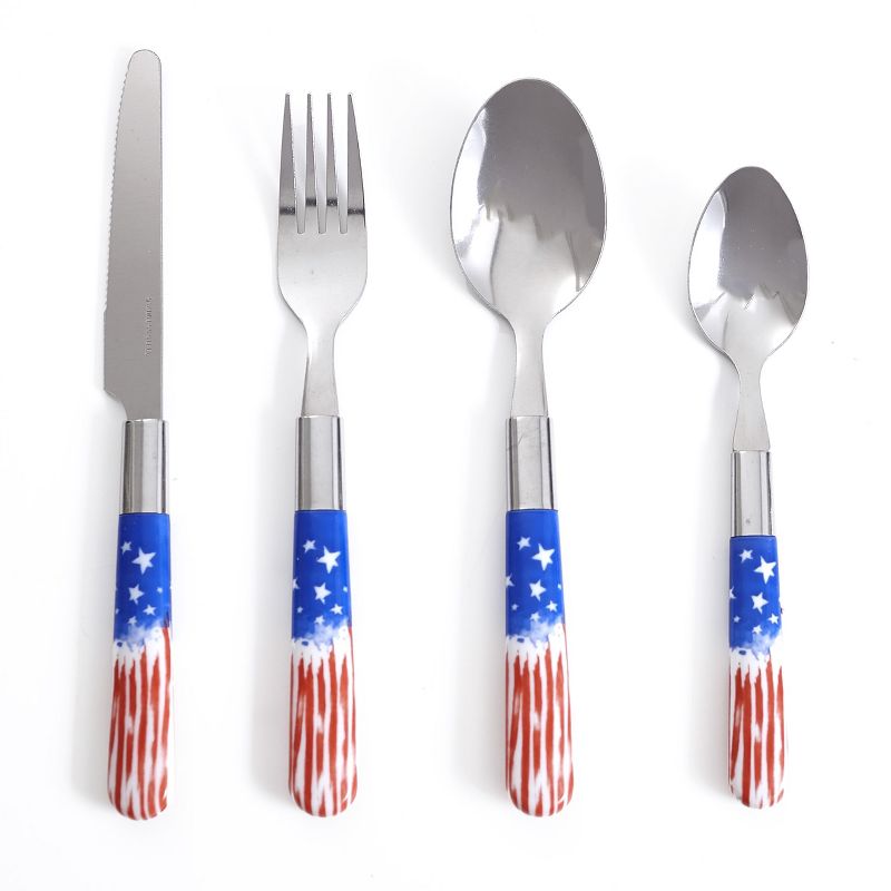 41pc Stainless Steel Zehira Frost Silverware Set - Cambridge Silversmiths