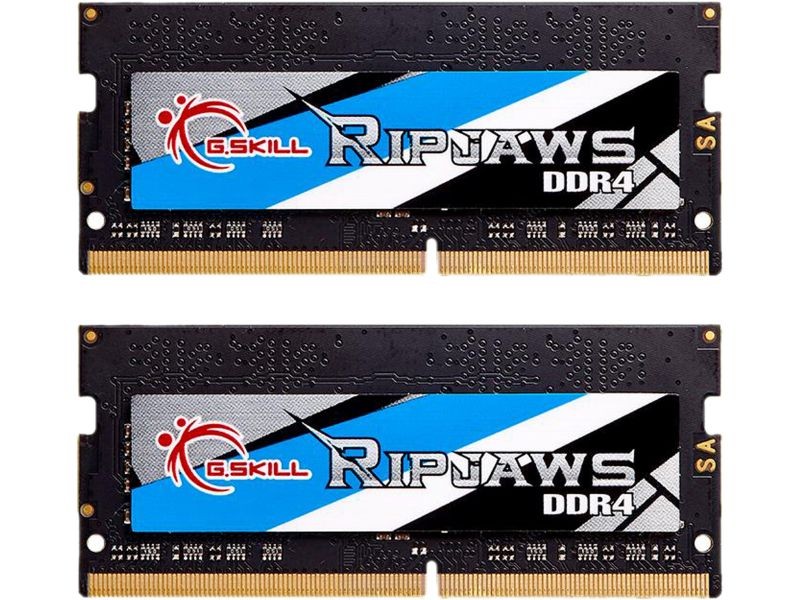 G.SKILL Ripjaws SO-DIMM 8GB 260-Pin DDR4 SO-DIMM DDR4 3200 (PC4 25600) Laptop Memory Model F4-3200C18S-8GRS
