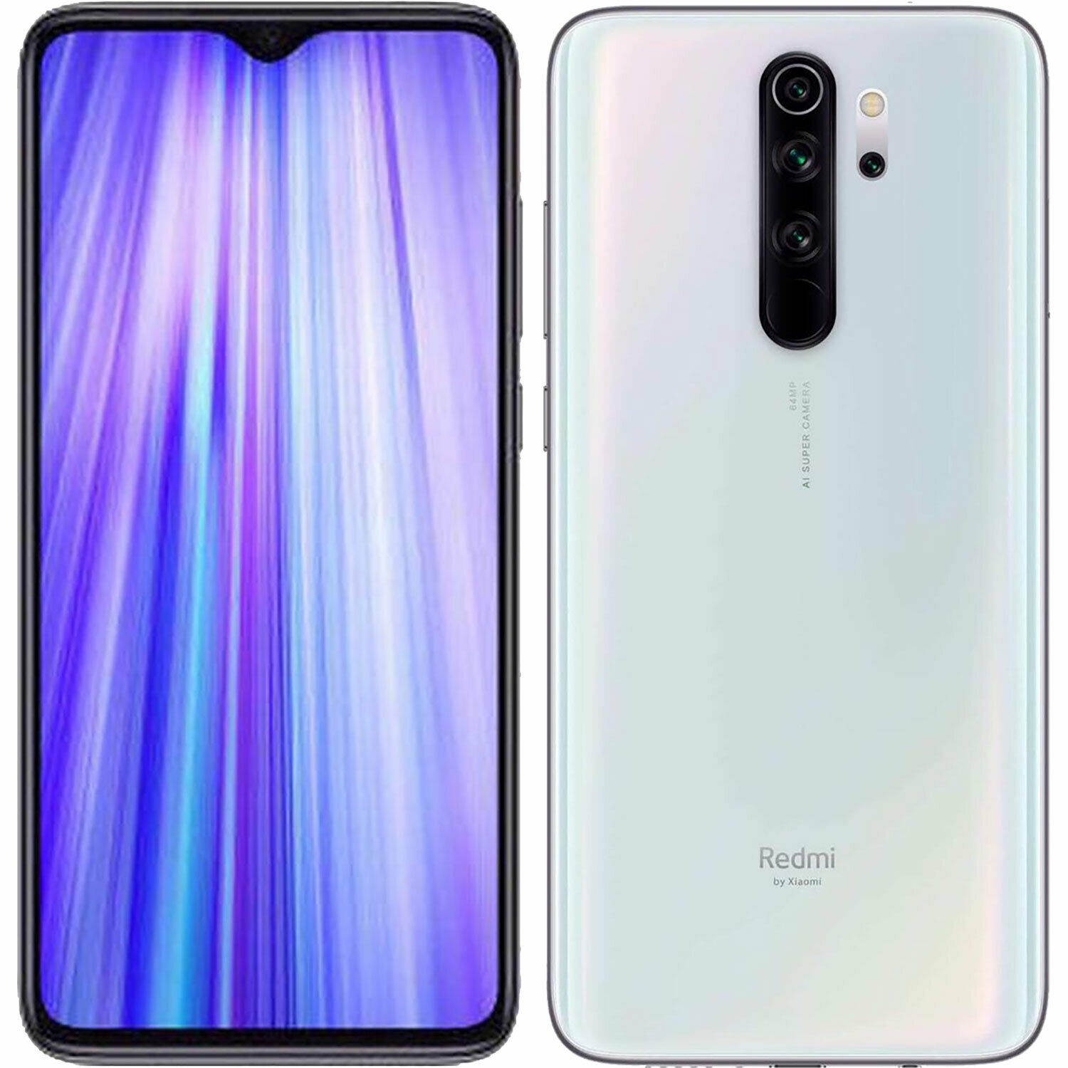 Xiaomi Redmi Note 8 Pro Dual-SIM 64GB ROM + 6GB RAM (GSM Only | No CDMA) Factory Unlocked 4G/LTE Smartphone (Blue) - International Version