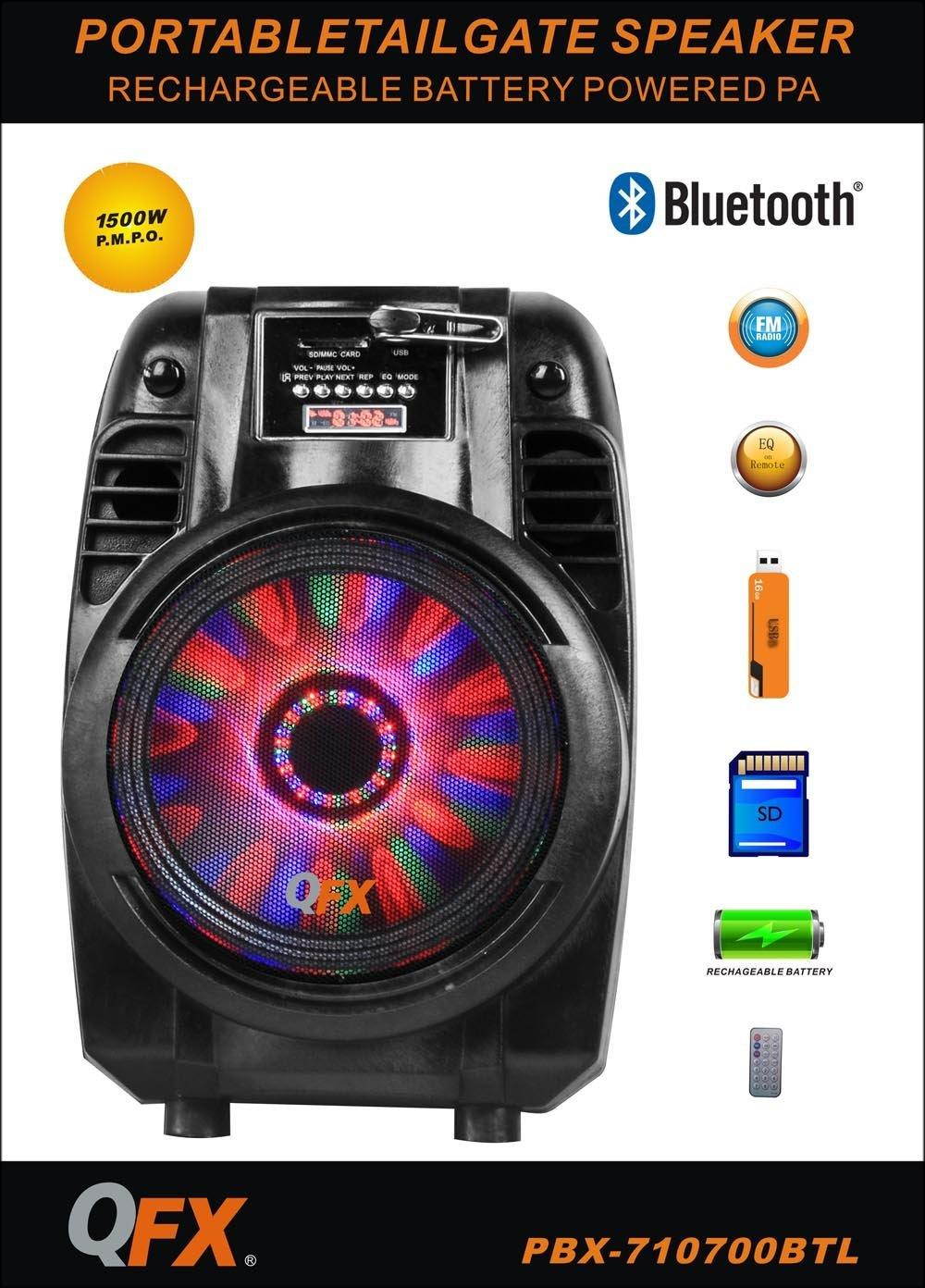 PBX-710700BTL altavoz Partido Bluetooth portatil