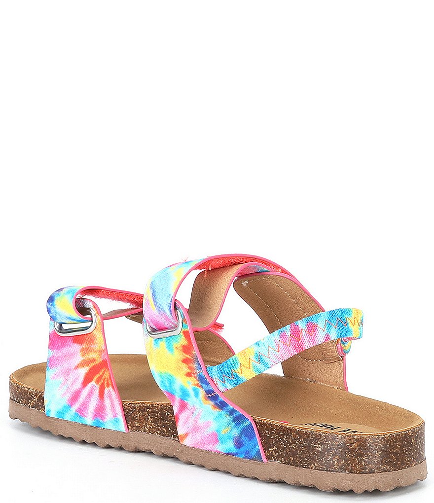 Steve Madden Girl's Adaptive A-Double Tie-Dye Sandals (Youth)