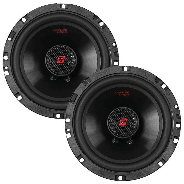 Cerwin Vega HED 6.5" 2-way coaxial speaker set - 320W MAX / 50W RMS