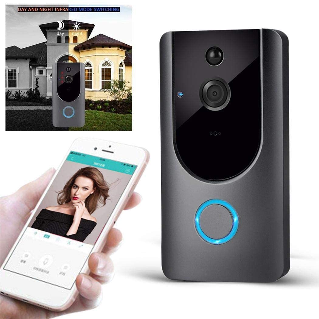 M2 Wireless Visual Smart Doorbell Alarm WiFi Mobile Phone Remote Monitoring Kits With Rechargeable Battery And Battery Charger