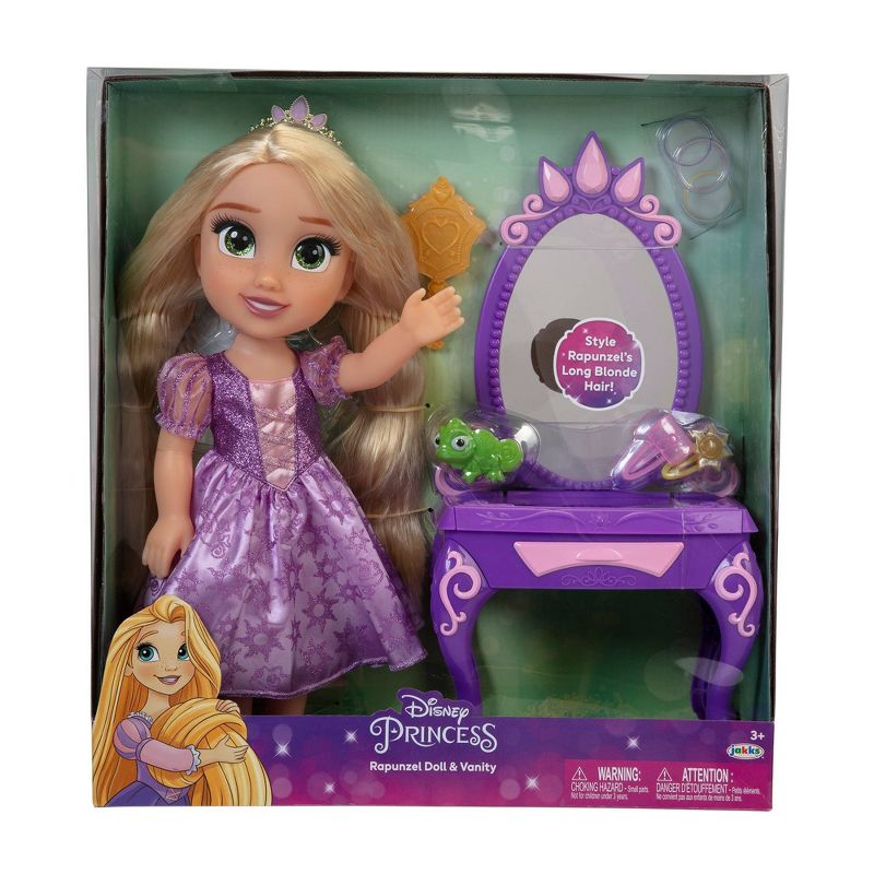 Disney Princess Rapunzel Doll with Vanity