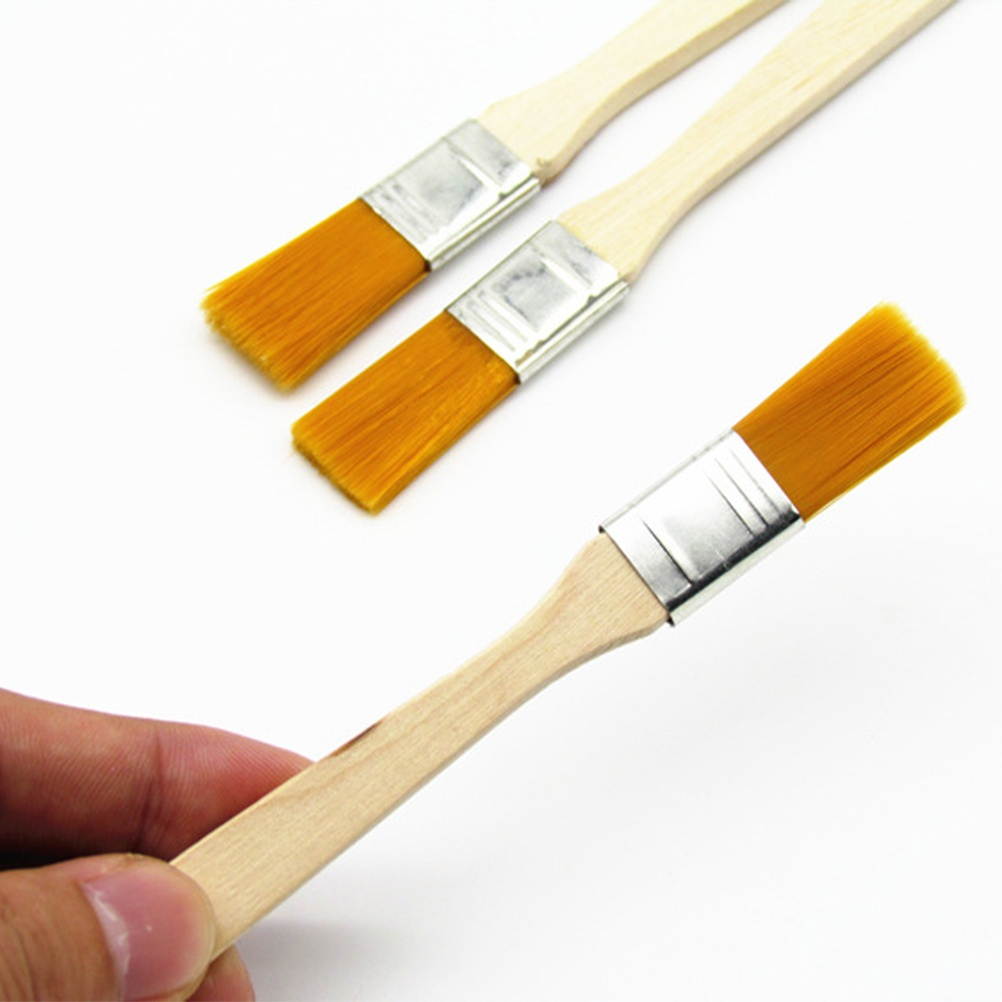 20pcs Small Cleaning Brush Dedusting Brush Wooden Handle Maintenance Brush for Paint Keyboard