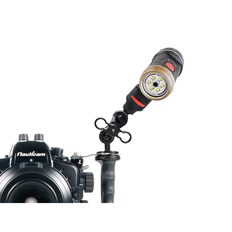 FlexConnect Sea Dragon Ball Joint Adapter Compatible with Sea Dragon Underwater Lights Flashes amp  Cameras SL995