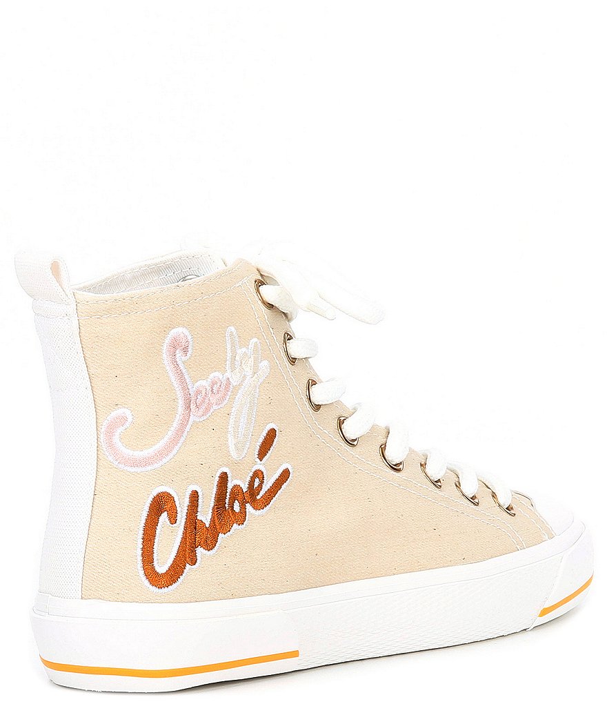 See by Chloe Aryana Signature Logo High Top Sneakers