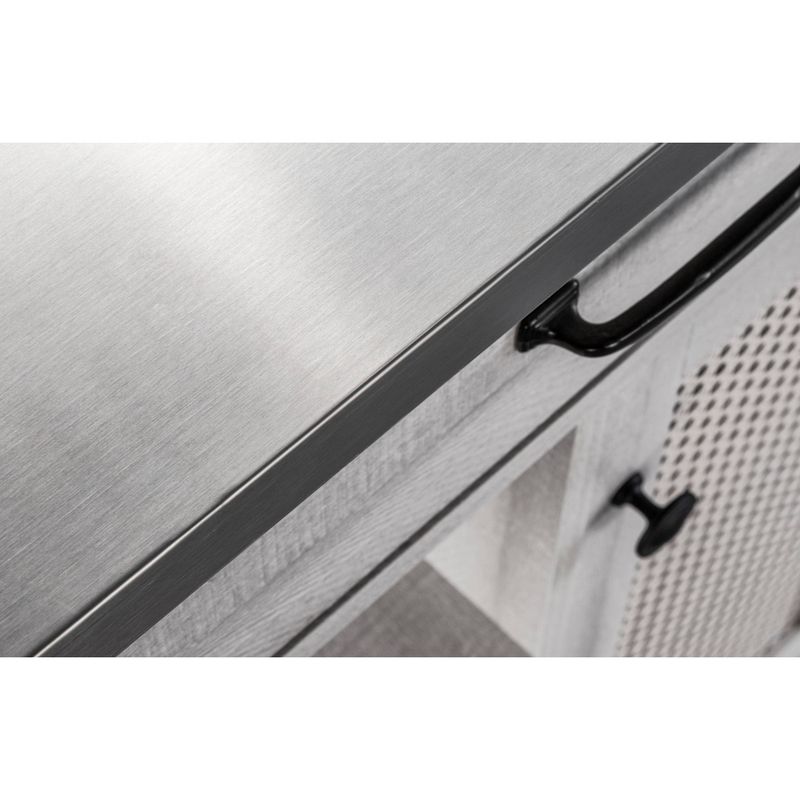 26" Kitchen Cart White - Home Essentials