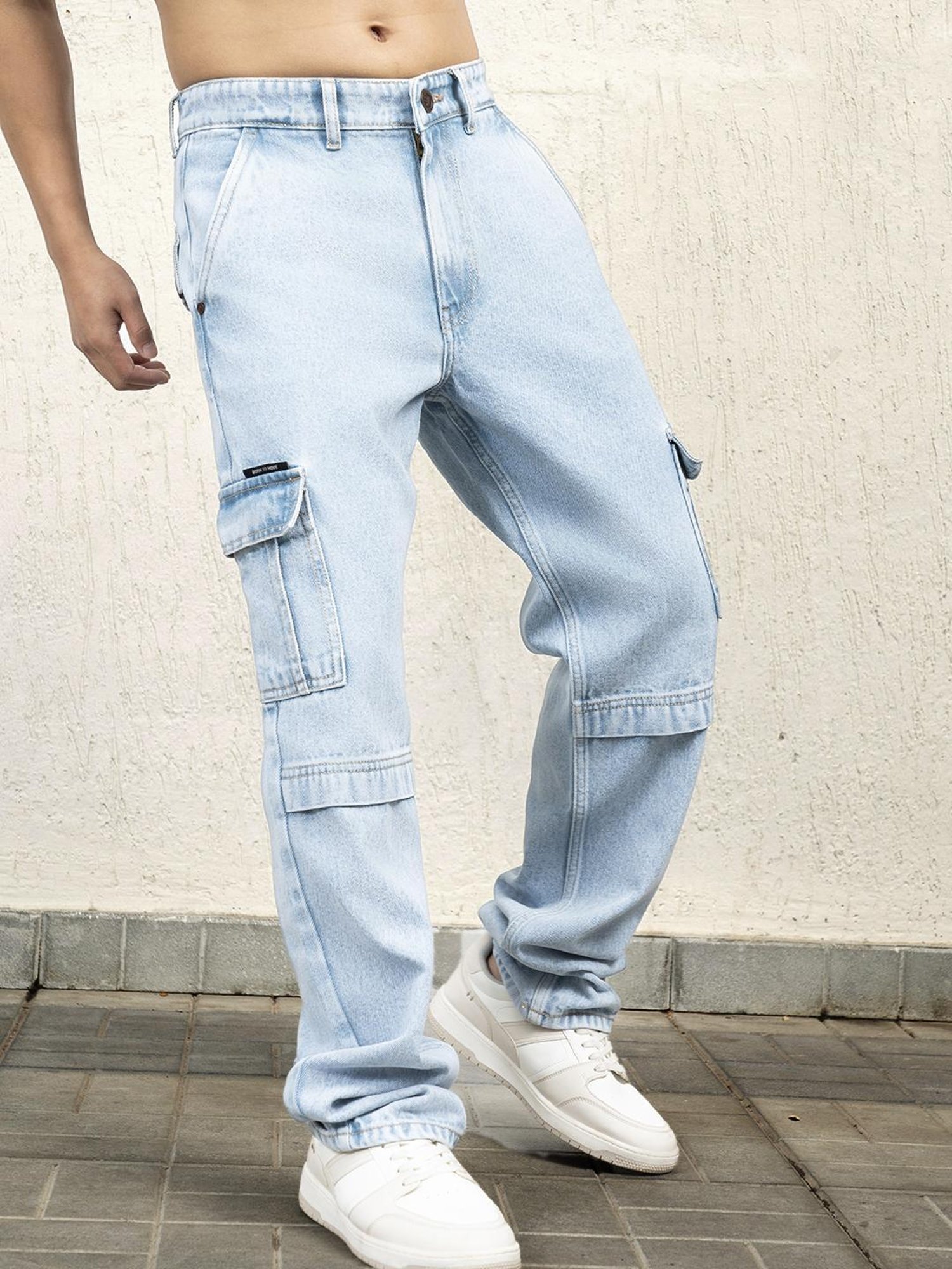 Hubberholme Men Cotton Long Sleeves Oversized Checked Double Pocket Shirt 37