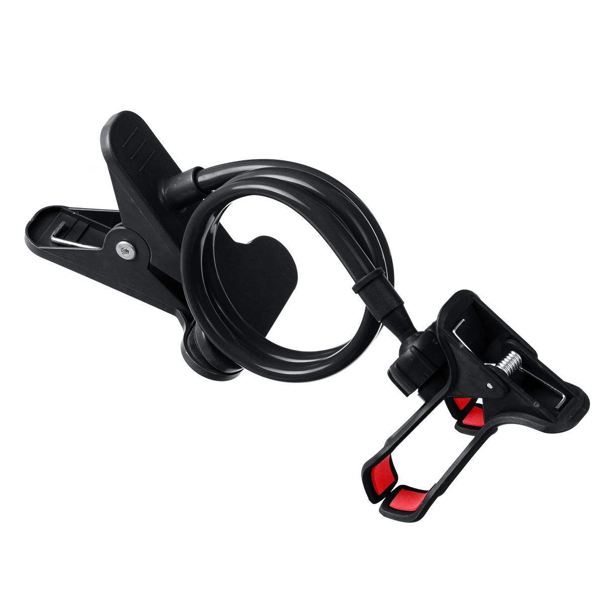 Universal Flexible Lazy Bracket Bed Desk Mobile Phone Stand Holder Multicolor Black