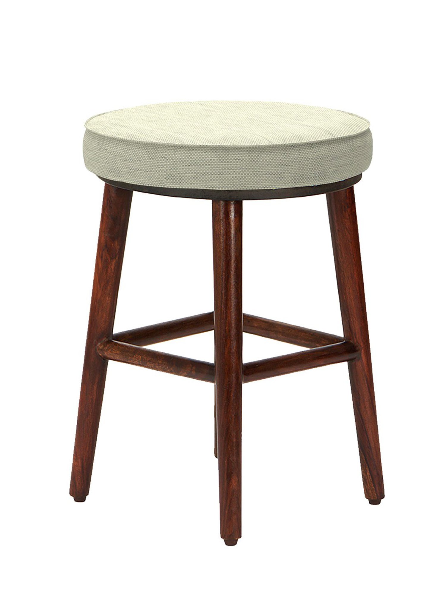 Chumbak English Srilanka Solid Ivory Wood Cafe Stool