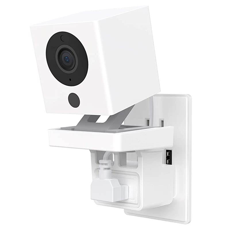 2Pack AC Outlet Mount Compatible with Wyze Cam Reliable mounting Alternative for Wyze Cameras and iSmartAlarm Spot Camera Support Stand